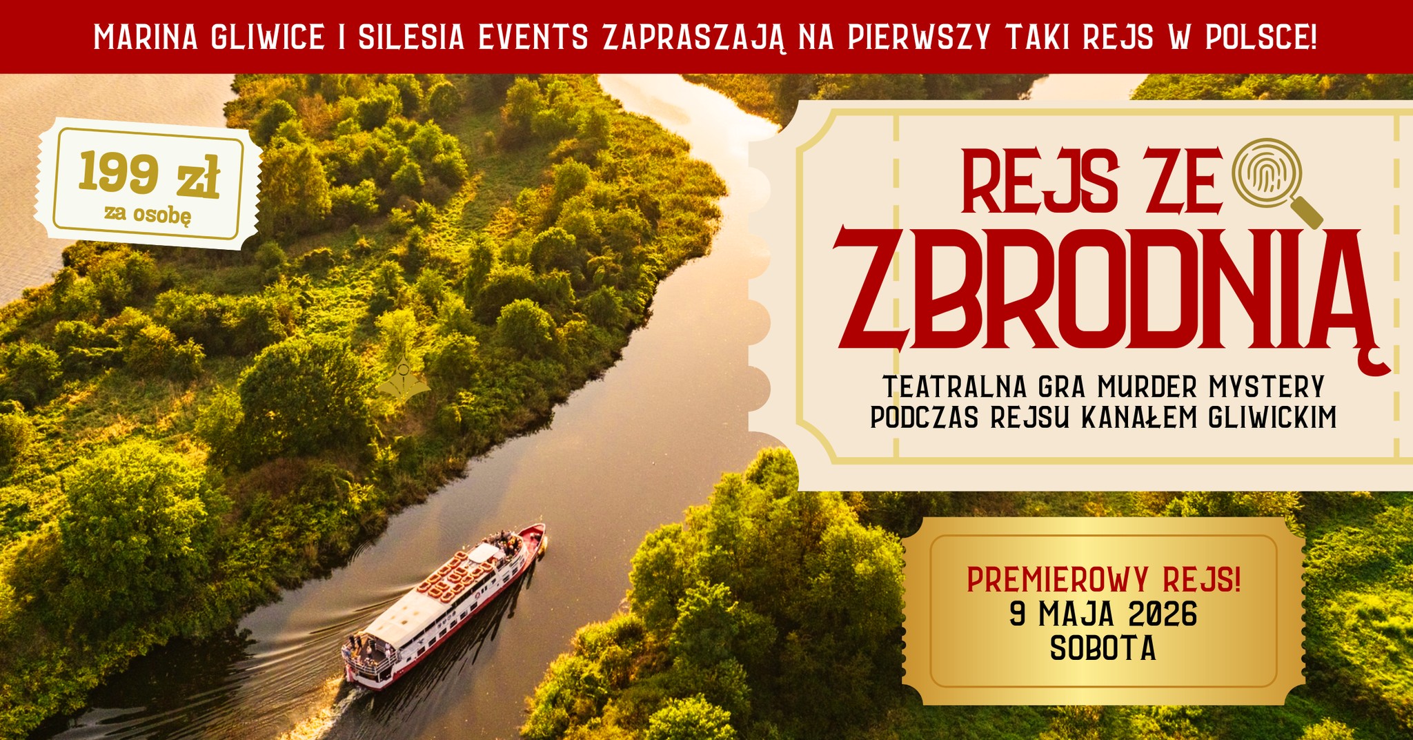 Rejs Kryminalny - atrakcja Śląsk