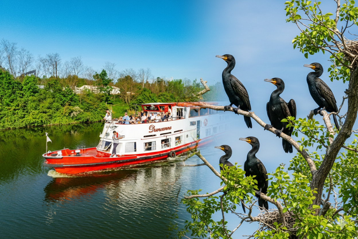 Rejs do Kolonii Kormoranów - atrakcja