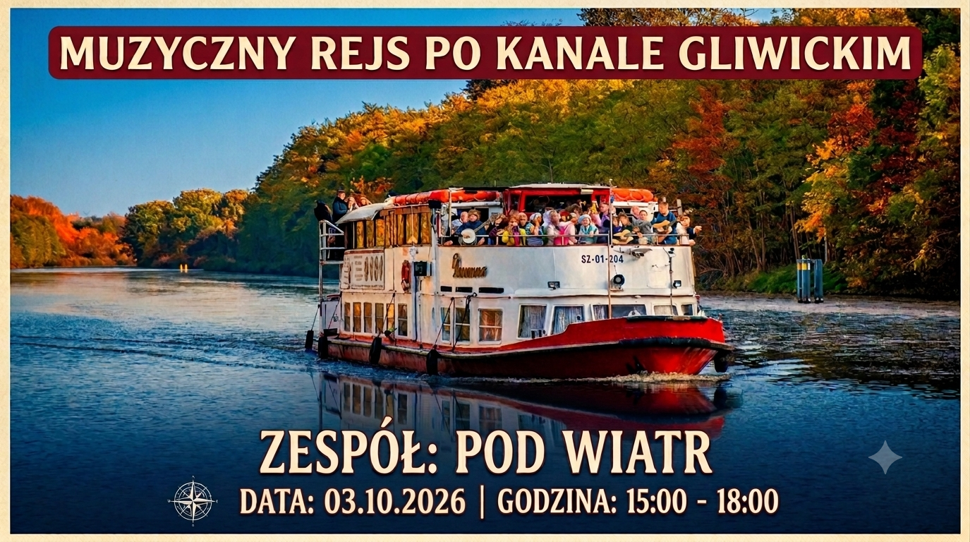 Rejs muzyczny z zespołem Pod Wiatr
