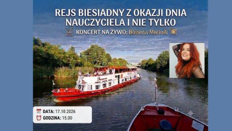 Rejs Biesiadny z Bożeną Mielnik w Marinie Gliwice