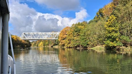 Jesień na Kanale Gliwickim Jesień na Kanale Gliwickim - Marina Gliwice