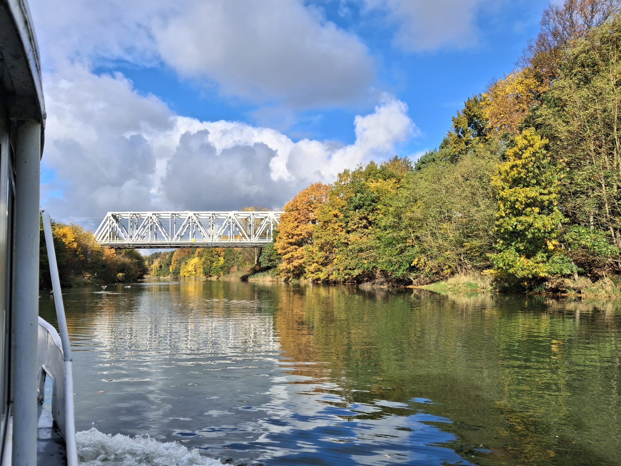 Jesień na Kanale Gliwickim - Marina Gliwice